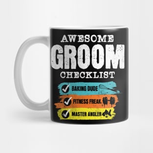 Awesome groom checklist Mug